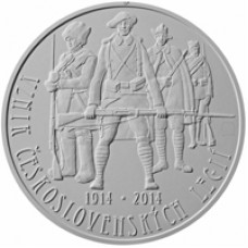 Pamětní mince 200 Kč 2014 legie